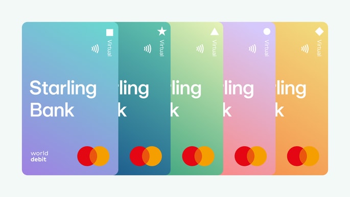 Starling Bank virtual card